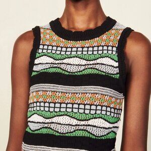 Sandro Timothee Sleeveless Sweater Vest Size S